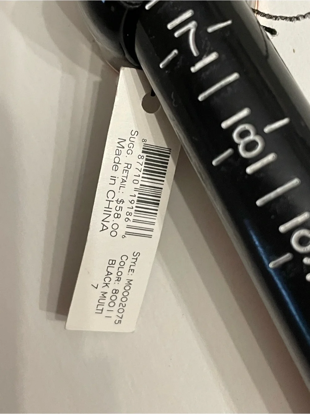 MARC by Marc Jacobs Zebra Crystal-Trimmed Ring nwt size 7